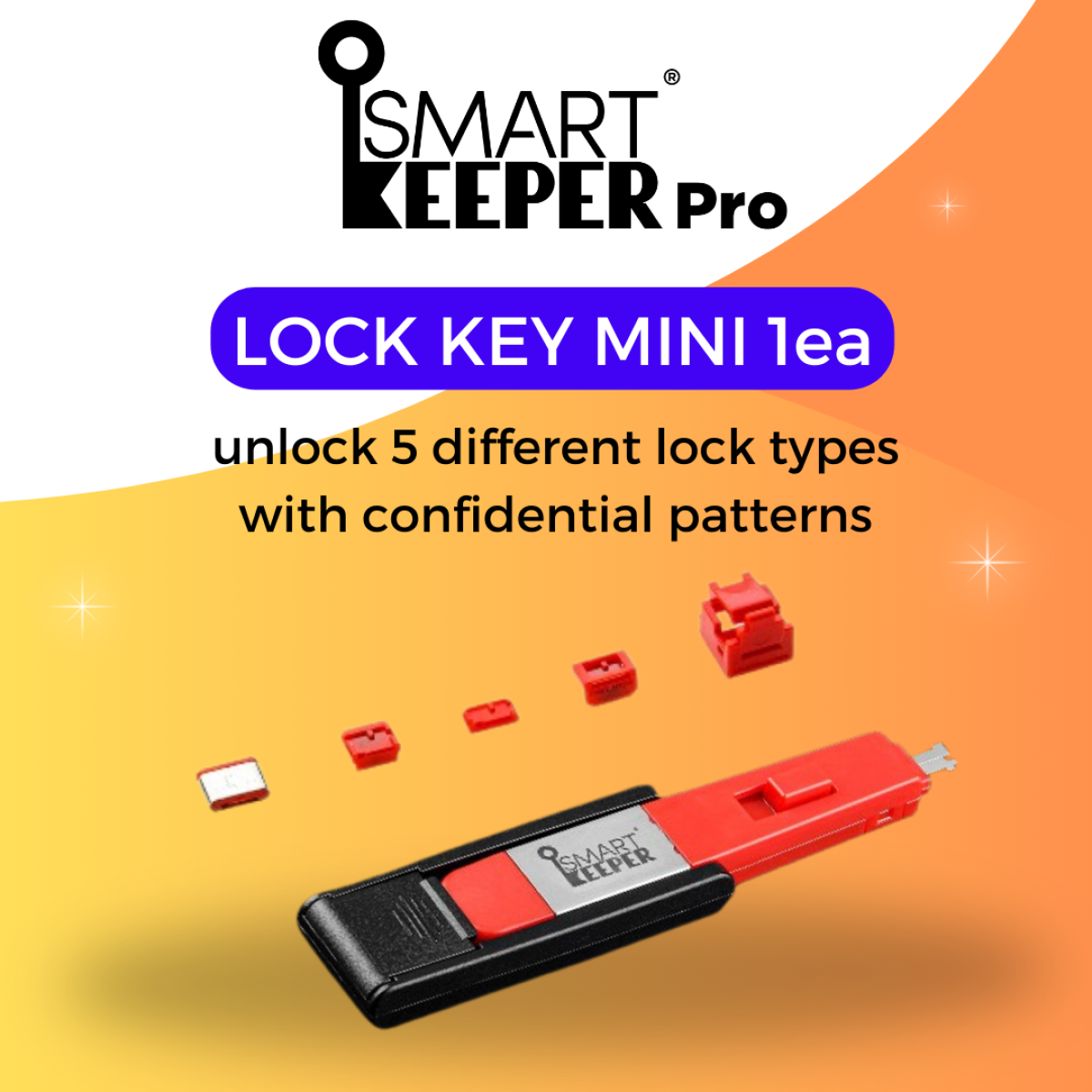 SMARTKEEPER Lock Key Mini - B2B Exclusive Security