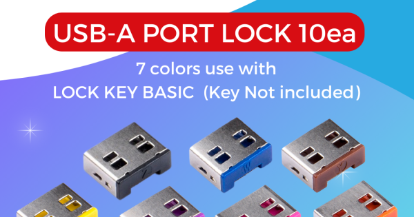 SMARTKEEPER USB-A Port Blocker: Secure Your Data Ports Effortlessly